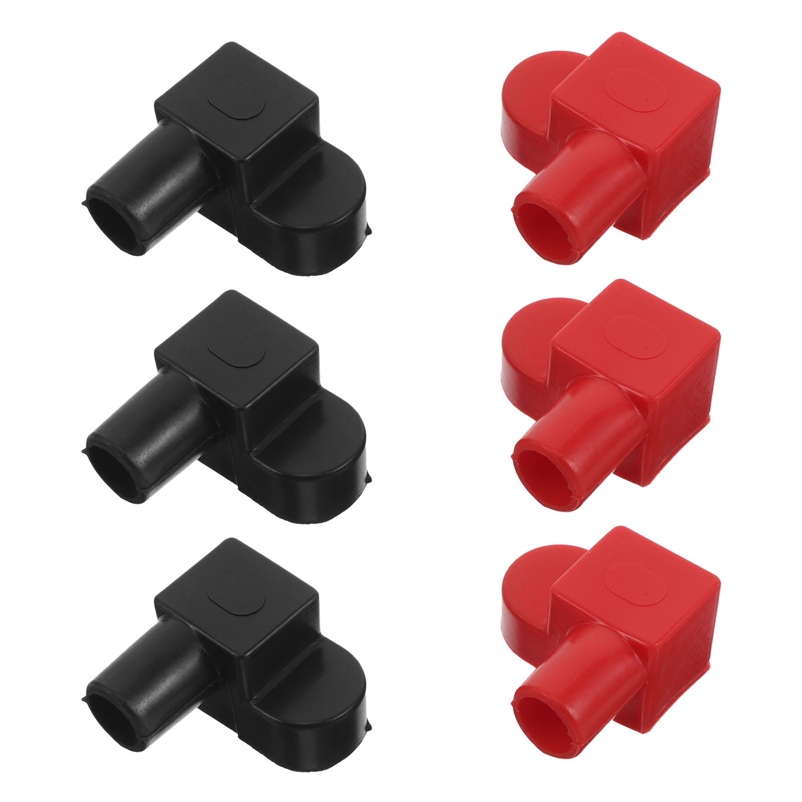 FOLOYORI 6pcs Rubber Battery Terminal Cover Pair for Car Battery Caps ...