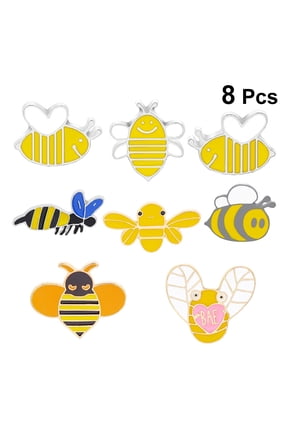 8-Piece Cute Cartoon Animal Enamel Pin Set, Fun Brooches for Jackets, Bags, and Clothing Accessories, Ideal Gift for Friends