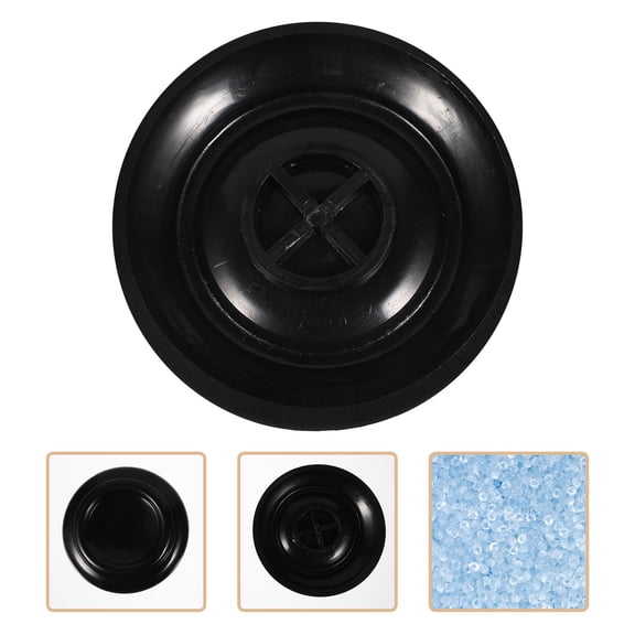 FOLOYORI 8Pcs Black Thick Piano Foot Pads Floor Protectors for Sound Insulation