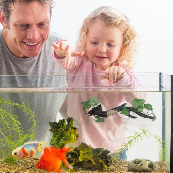 FOLOYORI Aquarium Tree Root Decor Waterproof Resin Craft for Fish Tank Decorating 1Pcs 9X2.4X2in