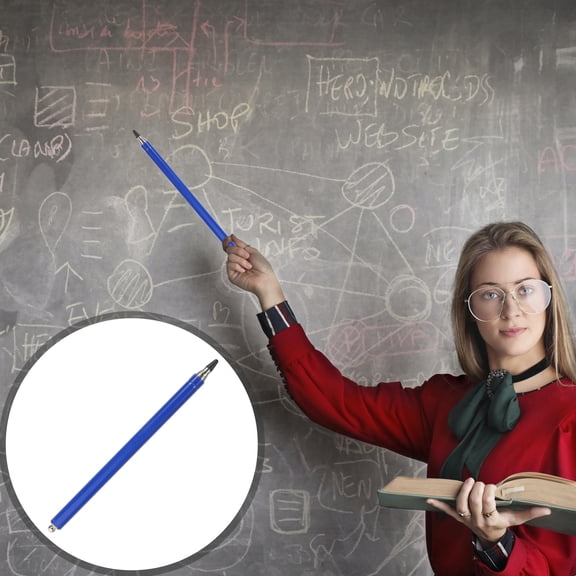 FOLOYORI Classroom Pointers for Teachers Retractable Whiteboard Pointing Tool 1Set Random Color 38.12X0.55X0.55in