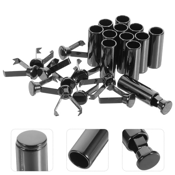 FOLOYORI End Caps for Rope Decorative Cord End Caps 12Pcs Men Women