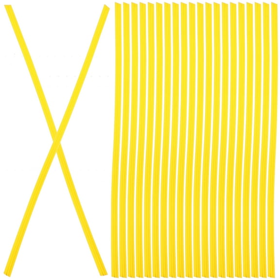 FOLOYORI Golden Iron Wire Portable Bread Ties 1Set for Festival Supplies and Various Occasions