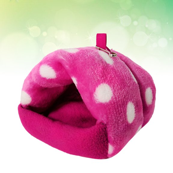 FOLOYORI Hamster Warm Nest Bed Cotton Plush Cute Winter Sleeping Shelter