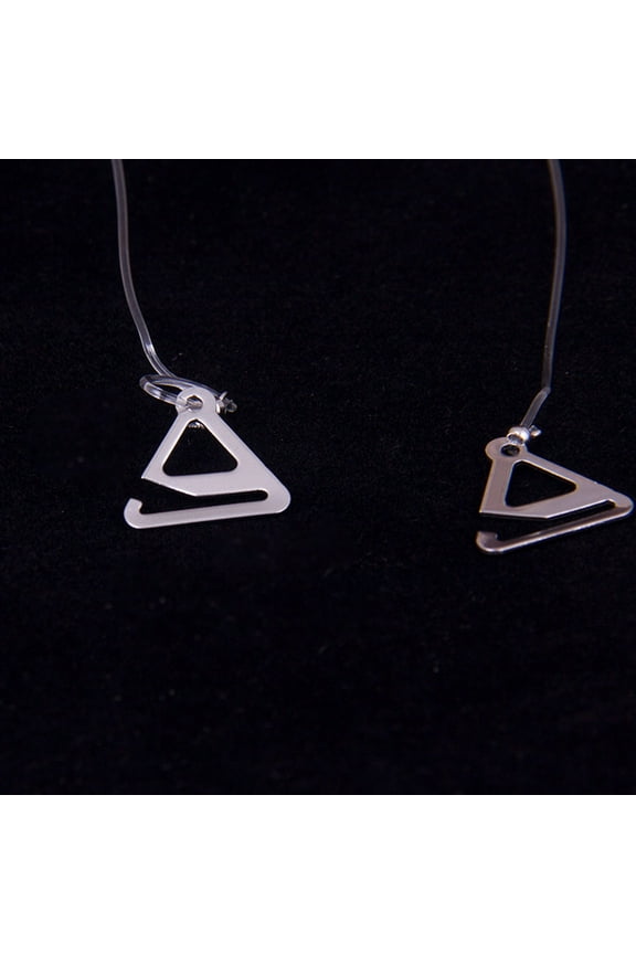 Invisible Bra Strap 2Pairs Adjustable Length Highly Invisible Flat Narrow Standard Racerback for Women