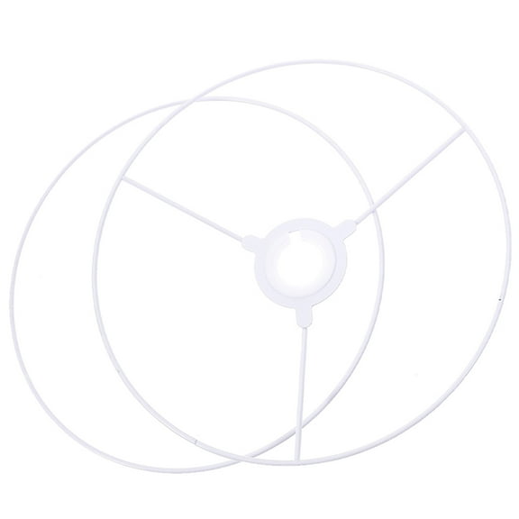 FOLOYORI Iron Lamp Shade Ring Replacement 1 Set 13.8x13.8x0.4in