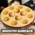FOLOYORI Multi Color Ceramic Escargot Serving Dish with Groove Design ...