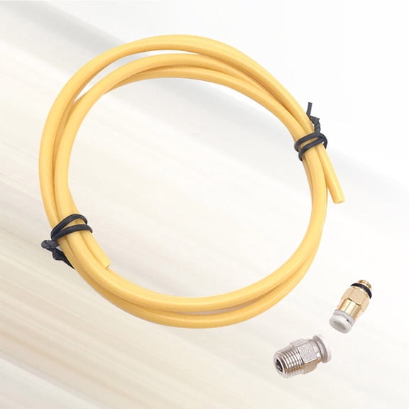 FOLOYORI PTFE Tubing Connectors 39.4x0.4x0.4in for 3D Printers Accessories 1Pcs with Map PTFE Tubing