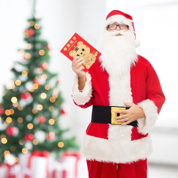 FOLOYORI Red Envelope 60Pcs Small Money Envelopes for Chinese New Year and Birthday 11.5X8CM