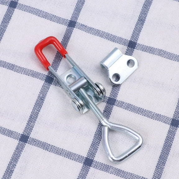 FOLOYORI Red Metal Toggle Latch Clamp 1Pcs for Vertical Clamping in Tool Chest