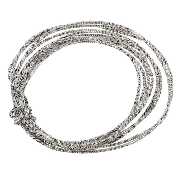 FOLOYORI Single Conductor Shielded Wire Plated Silver for Guitar Circuit Noise Reduction