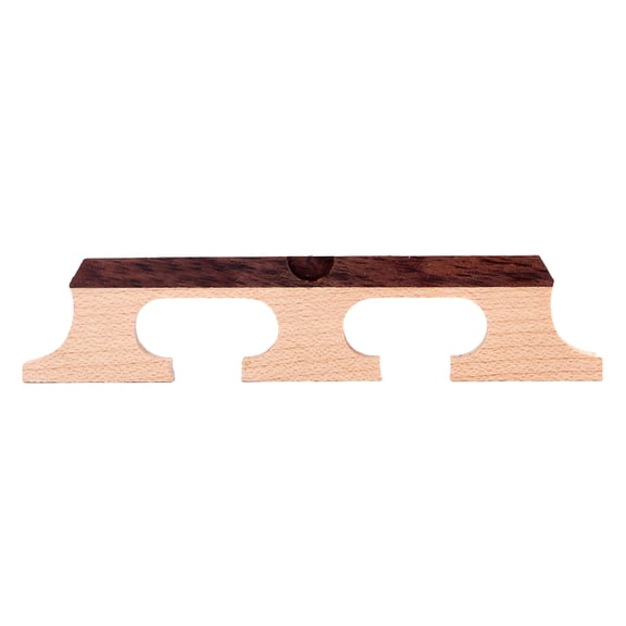 FOLOYORI Banjo Bridge 3.22in H for String Optimization, 1 Piece Khaki Color, Musical Instrument Accessory