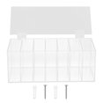 FOLOYORI Transparent Label Roll Dispenser Box for Efficient Sticker ...