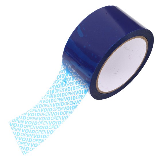 FOLOYORI Voidopen Tamper Evident Tape Blue with Strong Adhesive for Security Packing Use
