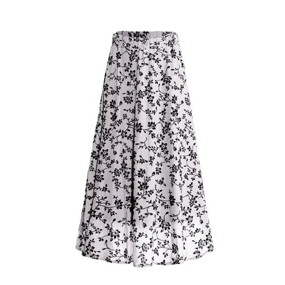 FOLUNSI Women Plus Size Double Layer Plush Mesh Long Maxi Skirt m-4xl