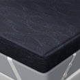 thumbnail image 1 of FOLVUTY 3 inch Full Firm Memory Foam Mattress Topper with Cooling Gel, Removable Washable Cover, Pressure Relief, Non-Slip, CertiPUR-US, Black, 1 of 11