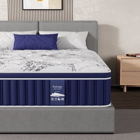 FOLVUTY Queen Mattress 14 inch Hybrid Mattress Cooling Gel Memory Foam Mattress with Chill-Touch Fabric Top in a Box,Pressure Relief,CertiPUR-US