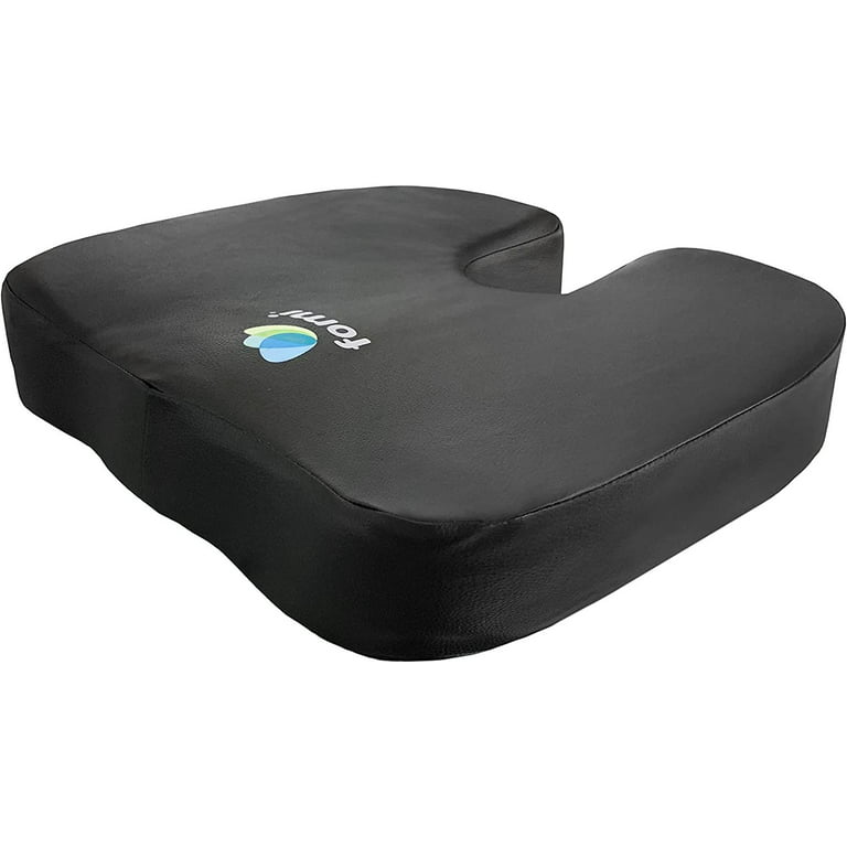 https://i5.walmartimages.com/seo/FOMI-Extra-Thick-Firm-Coccyx-Orthopedic-Memory-Foam-Seat-Cushion-Water-Resistant-Leather-Cover-Incontinence-Protection-Black-Large-Car-Truck-Seat-Off_048cc49a-8351-41e0-8da8-91bd299705fc.0d687e52c83a997d4abcc0e91a3dade4.jpeg?odnHeight=768&odnWidth=768&odnBg=FFFFFF