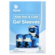 FOMI Kids Hot & Cold Gel Sleeves, 3 Sleeves