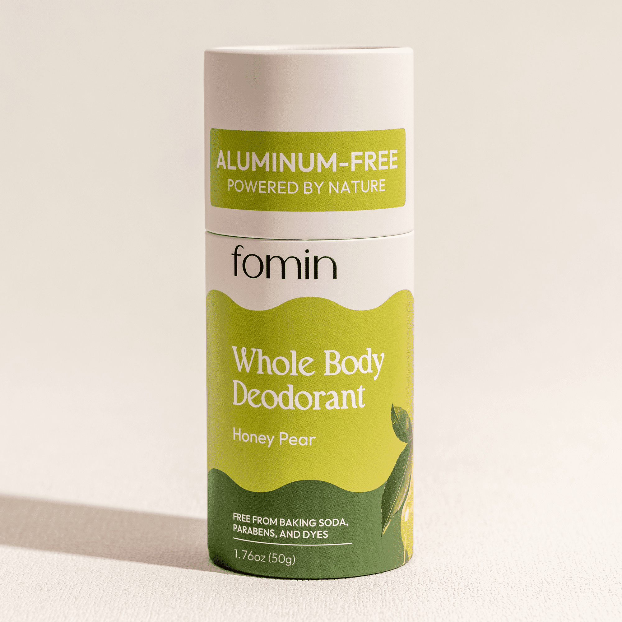 FOMIN Antiperspirant Deodorant Stick - 1 Pack - Honey Pear Stick for Sweat & Odor Protection for Long Lasting Freshness - Aluminium, Parabens & Dyes Free Deodorant Stick for Men & Women