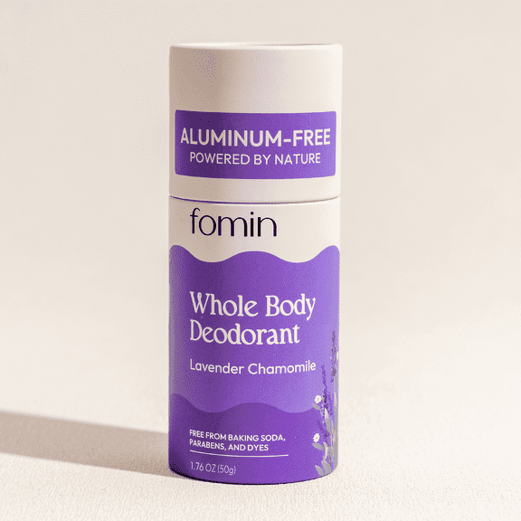 FOMIN Antiperspirant Deodorant Stick - 1 Pack-Lavender Chamomile Stick for Sweat & Odor Protection for Long Lasting Freshness - Aluminium, Parabens & Dyes Free Deodorant Stick for Men & Women