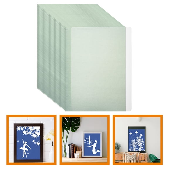 FOMIYES Sun Sensitive Printmaking Paper , 1 Base Sheet for Library Events and Art Projects