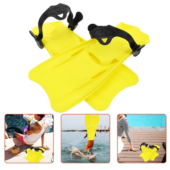 FOMIYES 1 Pair Swim Training Fins Diving Equipment for Beach Activities 16.90X7.27X1.97In