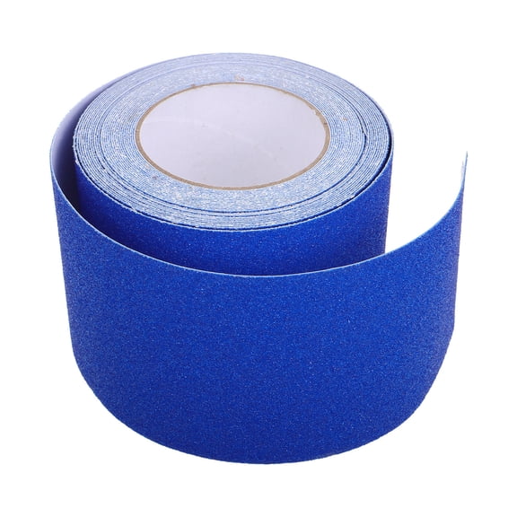 FOMIYES 1 Roll Blue Anti Skid Tape for Stairs Steps Ramps Non Slip Material Roll Indoor Outdoor Use