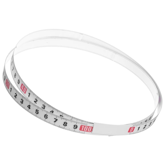 FOMIYES 1 Roll Industrial Grade Adhesive Measuring Tape Surveyors Measuring Tool for Workbench