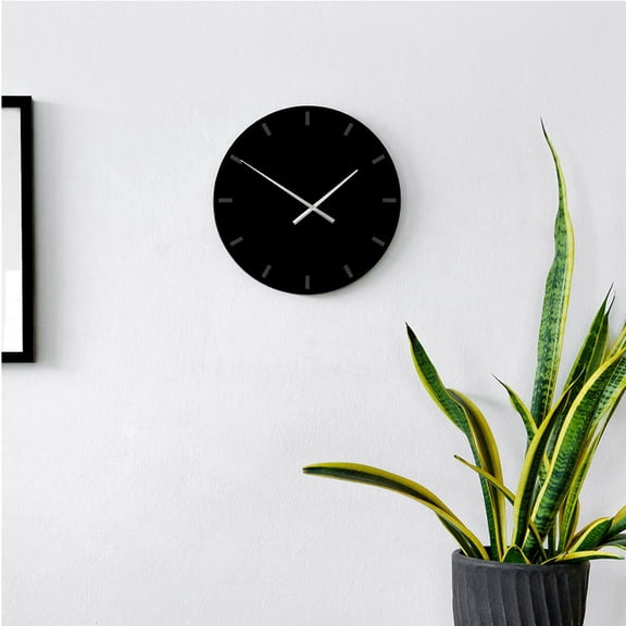 FOMIYES Round Wall Clock Mechanism Kit - 1 Set Replacement Parts for Home Decor and Clock Repair