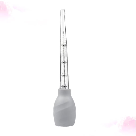 FOMIYES Silicone Oil Dropper Pump with Brush Kitchen Turkey Baster