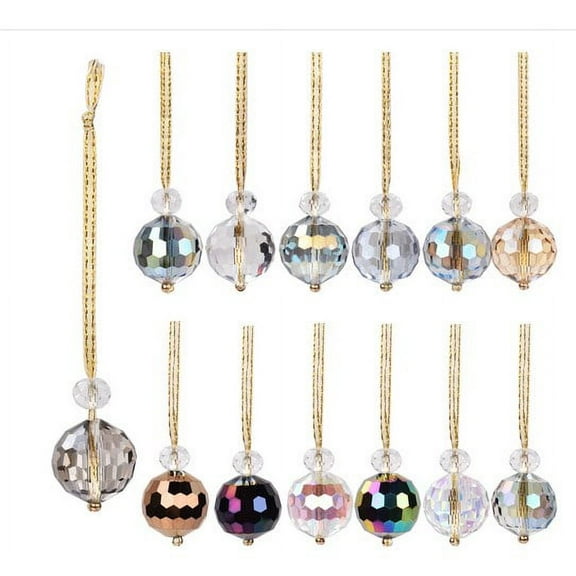 DECORNIJIA FOMIYES 1 Set Light Catching Crystal Sun Catcher for Windows Ceilings