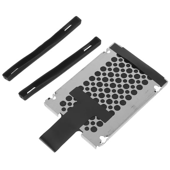 FOMIYES Hard Drive Bracket Iron Black 1Set 5.12X2.76X0.28In