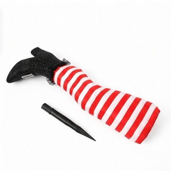 FOMIYES 1 Set Leg Shape Decorations Legs Red Foams Decorative Item