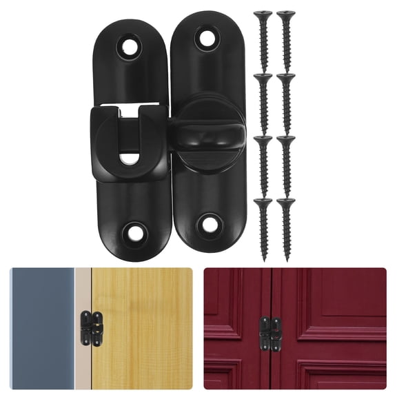 FOMIYES Metal Door Lock Bolts Set for Wooden Doors, Secure Home Entry, for Residential Use