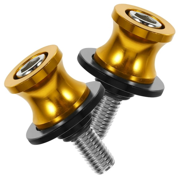 FOMIYES 1 Set Motorcycle Frame Slider Spool Stand Aluminum Alloy Motorcycle Swingarm Spool Slider