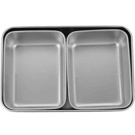 FOMIYES 1 Set Multi-gird Snack Storage Box Multi-functional Nut Peanut Candies Organizer With Clear Lid