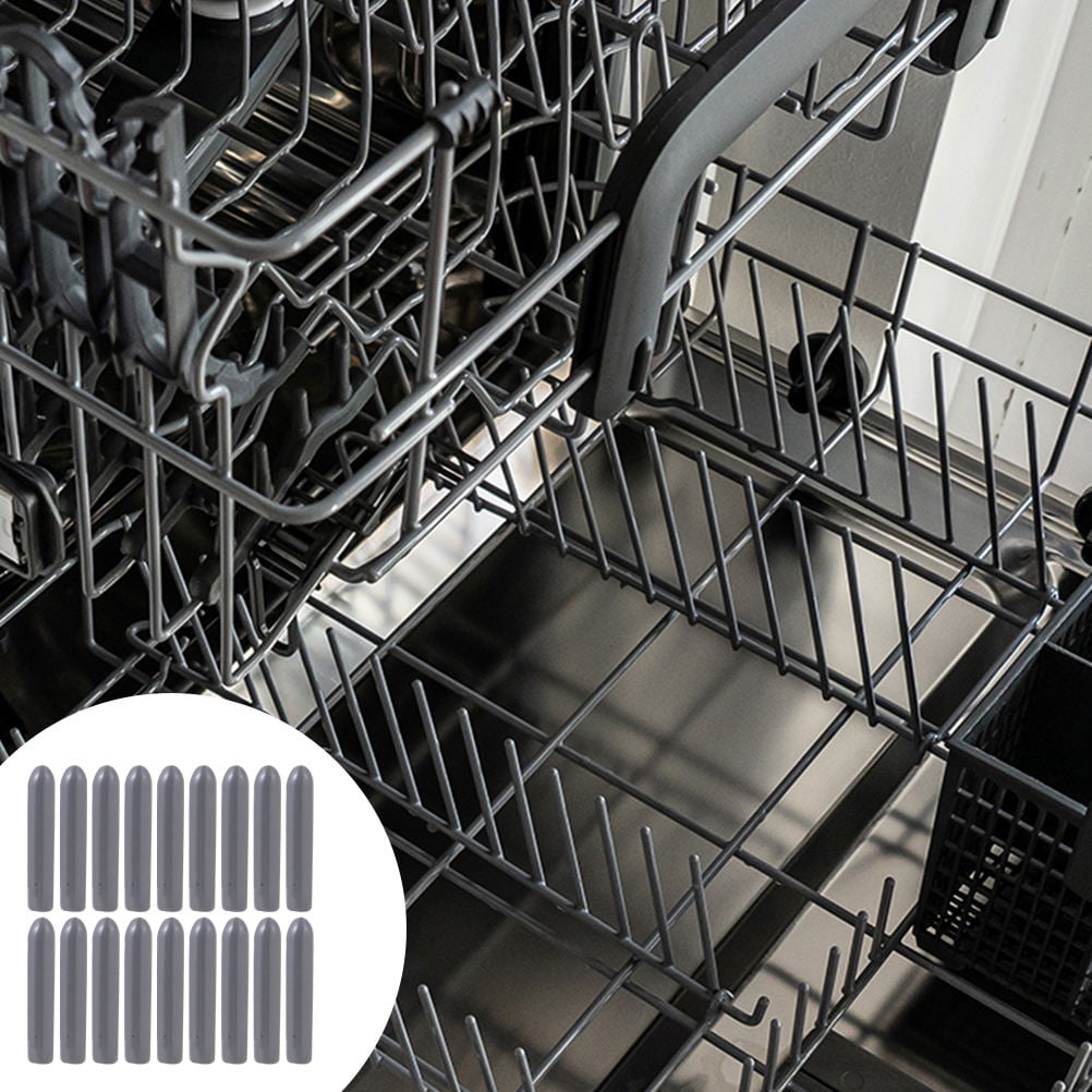 FOMIYES Universal Dishwasher Prong Rack Caps Dishwasher Rack Prong Caps ...