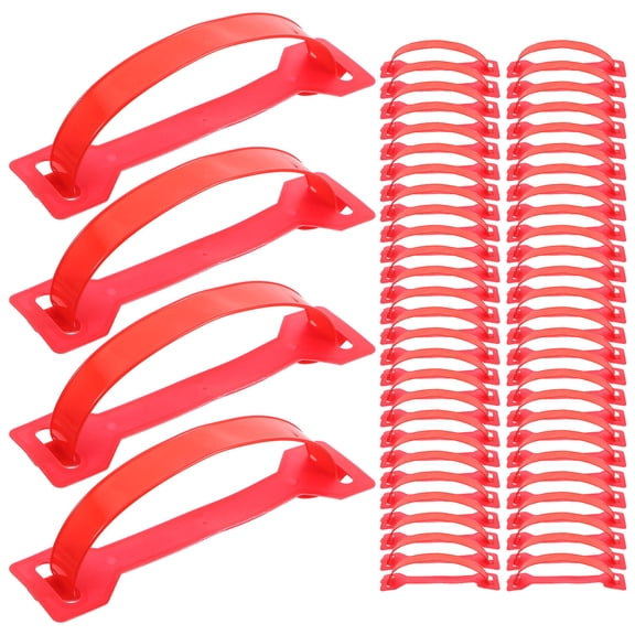 FOMIYES 100-Pack Heavy-Duty Cardboard Box Handles, Carton Handles for Moving Boxes and Shopping Bags