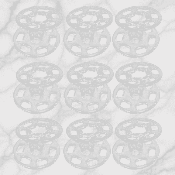 FOMIYES 100Pcs Clear Buttons for Sewing Transparent Invisible Button Resin for and Crafting