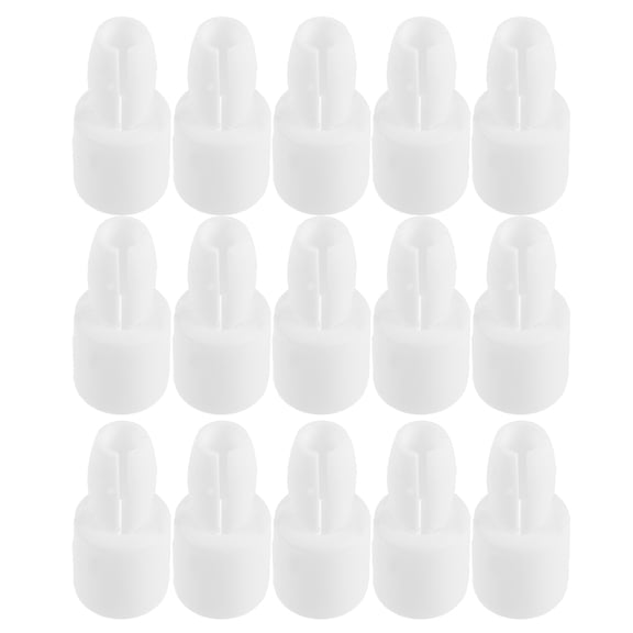 FOMIYES 100Pcs Car Window Regulator Sliding Pivot Clips White Plastic for Auto Repair