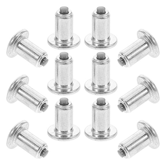 FOMIYES 100Pcs Plated Silver Wheel Tire Spikes for Cars Suvs and Motorcycles Reliable Antislip Performance