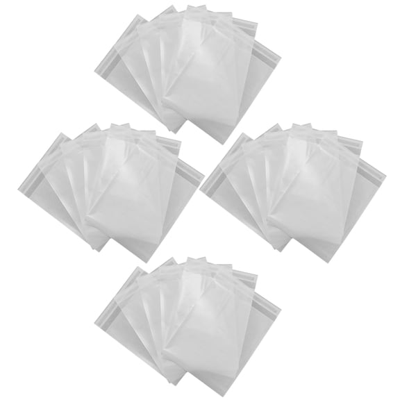 FOMIYES 100Pcs Sweet Bags Paper for Socks Gloves Handmade Soaps Storage Sealing Protection 17X15CM