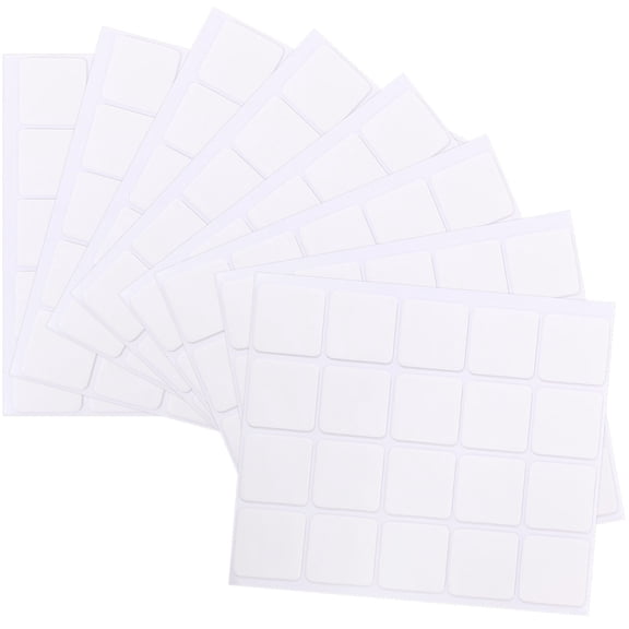 FOMIYES Acrylic Heavy Duty Mounting Adhesive Tape Strips 100 Pieces Strong Bond for Wall Hooks and Home Use