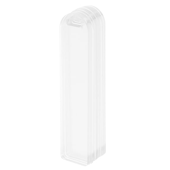 FOMIYES 10PCS Plastic Clear Bookmarks for DIY Kids Reading Marker