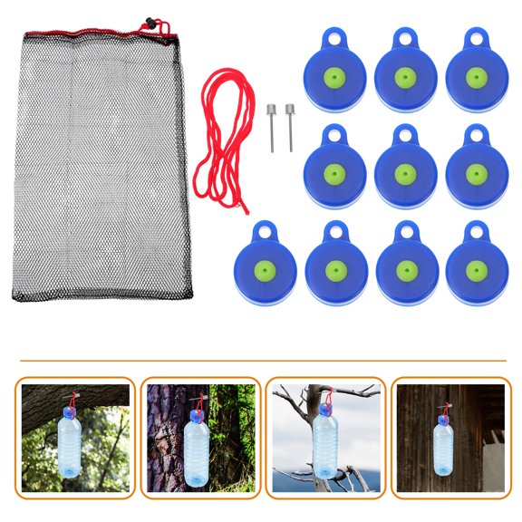 FOMIYES 10Pcs Sturdy Blue Bottle Caps for Range Training Game Accessories