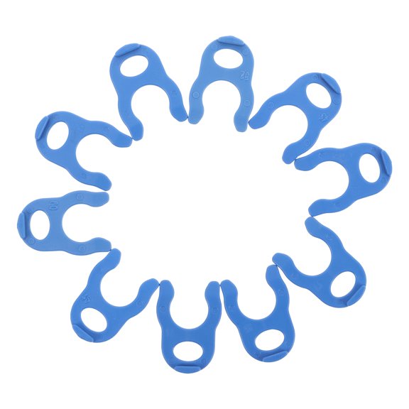 FOMIYES 10Pcs Blue Plastic Quick Connect Hose Connector for Water Hose Durable and Easy Installation