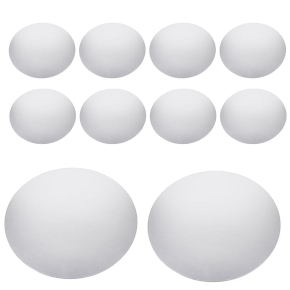 FOMIYES 10Pcs Oil Resistant Round Cake Plates for Elegant Desserts