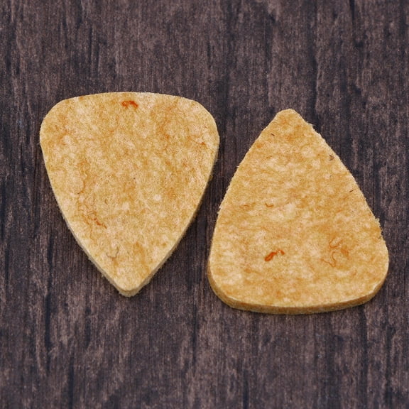 FOMIYES Felt Guitar Picks for Ukulele Smooth Strumming 1.18 x 0.98 x 0.14 Inches