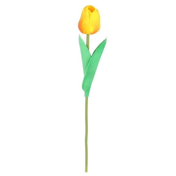 FOMIYES 10Pcs PU Tulips Fake Flowers Multi Color Decorative Ornaments for Home and Store